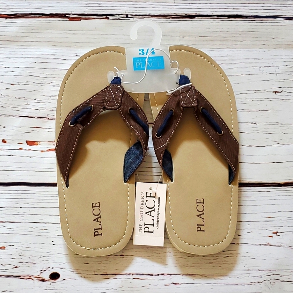🆕️ THE CHILDREN'S PLACE BOYS FLIP FLOPS